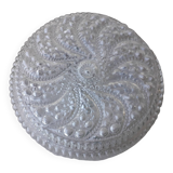 Plafonnier ou applique en verre