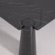 Black Marble Eros Coffee Table by Angelo Mangiarotti for Skipper, 1990s