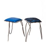 Structure en métal pour tabouret