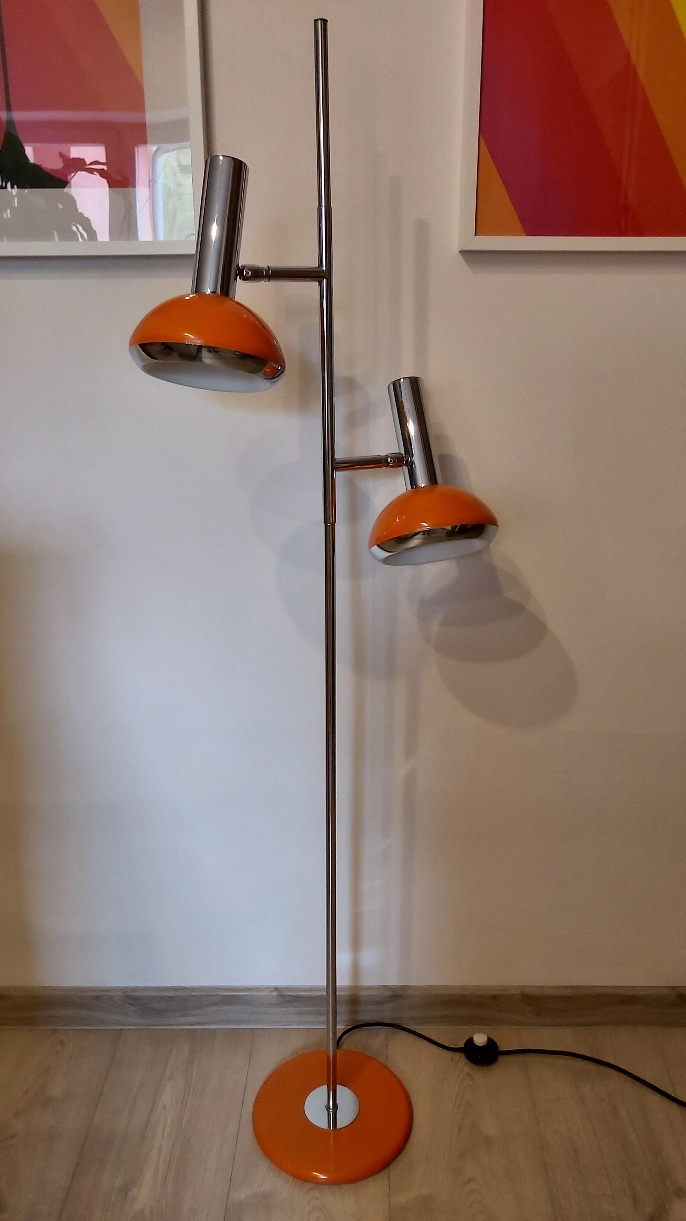 Floor lamp by R. Essig, Germany, 1970s