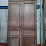 Pair of oak doors