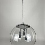Lampe suspendue XL Spoutnik Big Ball Doria Leuchten, Allemagne Spaceage des années 1970
