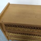Rattan dresser from the 50/60