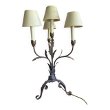 Kostka ornate metal lamp with 4 shades