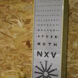 Monoyer visual acuity scale