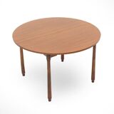 Round teak table top, 1960s