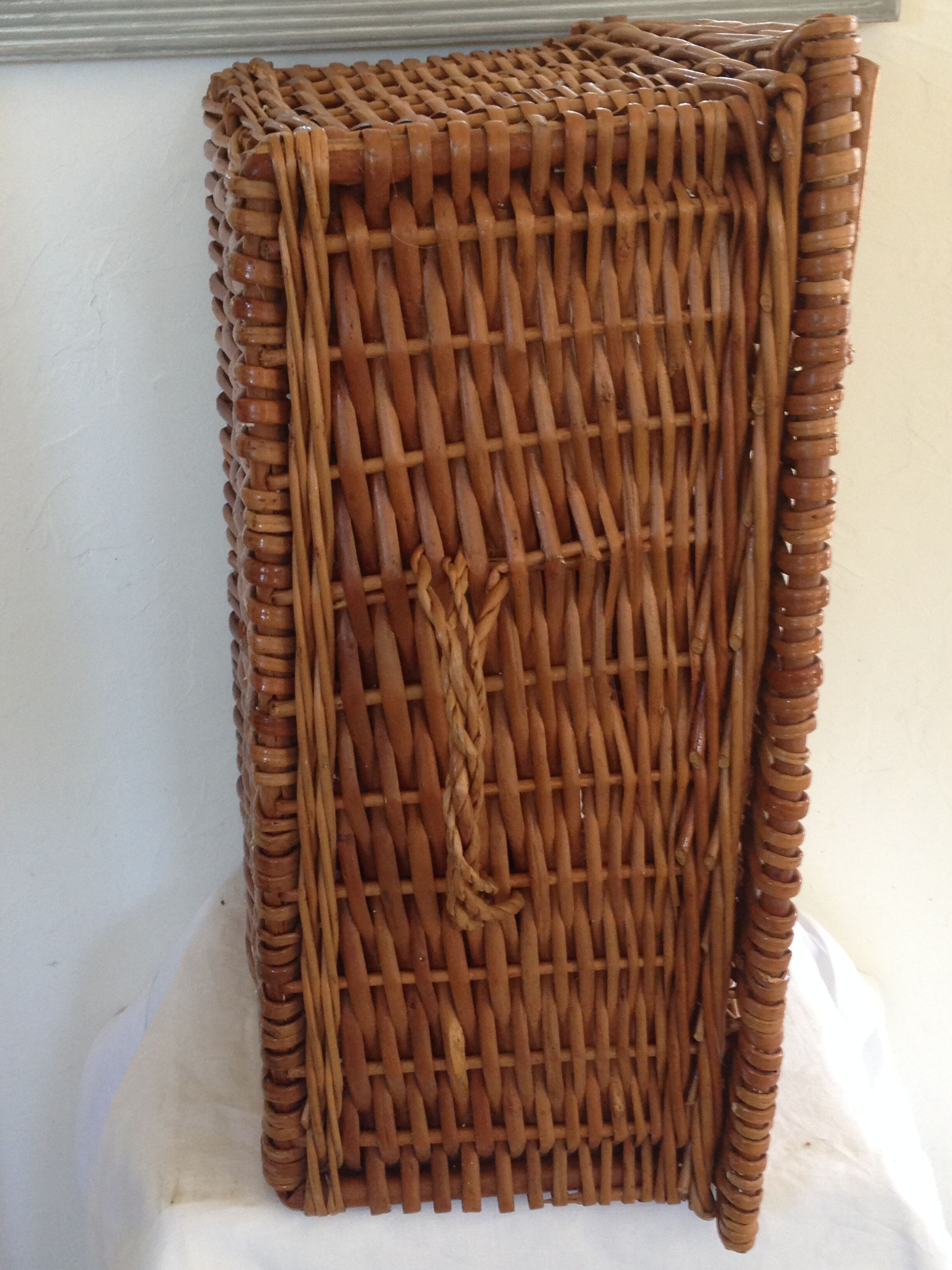 Vintage Wicker trunk