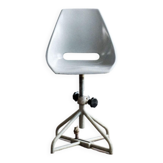 Industrial Czechoslovakian Tram Chair by Miroslav Navrátil for Vertex, 1960s