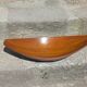 Scandinavian teak fruit bowl stamped from the 1950s.