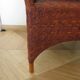 Woven rattan armchair, 1980s