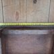 Antique solid wood stool, vintage decor