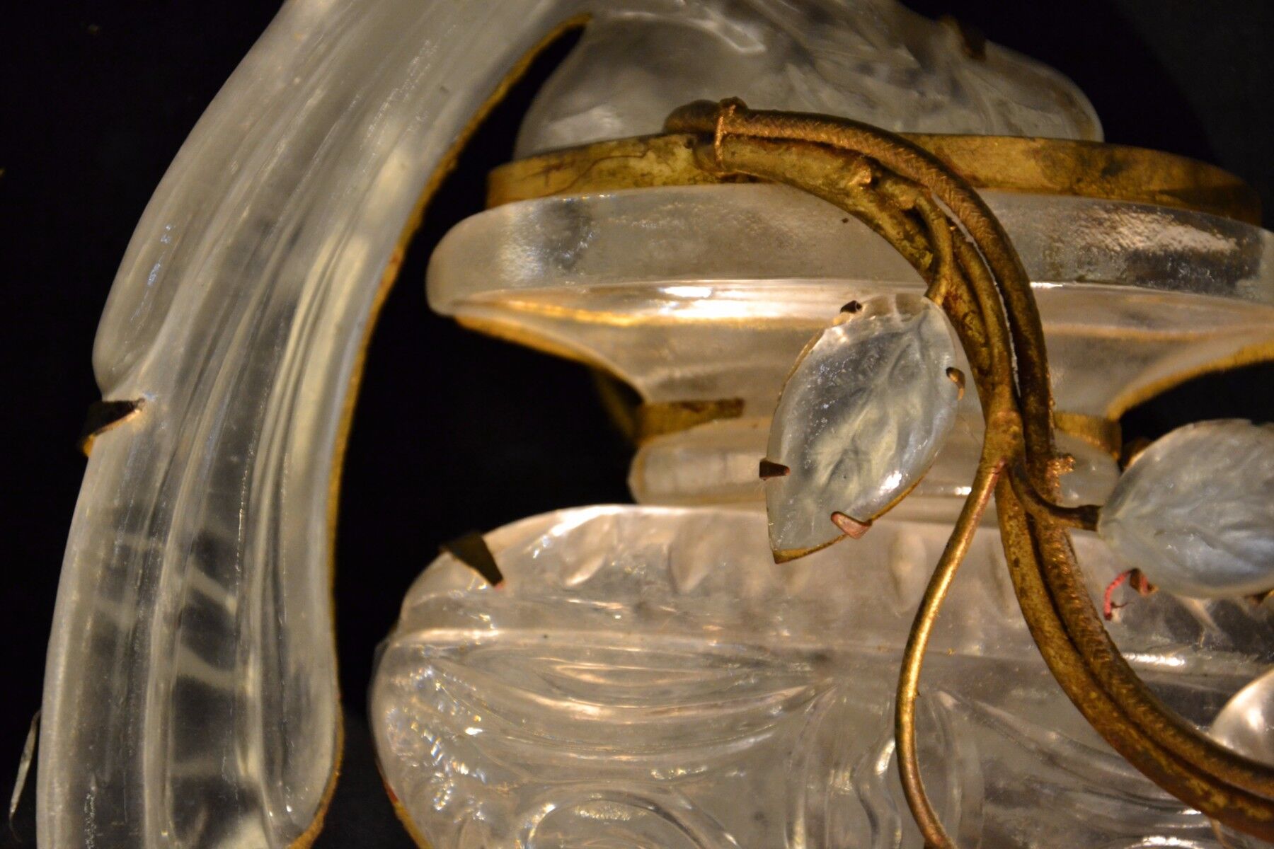 Pair of wall rings Paris Crystal