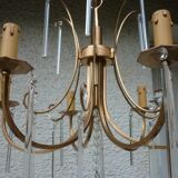 Modern gold metal chandeliers