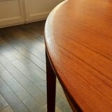 Teak dining table with extensions (4 to 6 people) by LB -