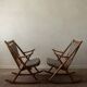 Set of 2 Danish Teak Rocking Chairs Model 182 Frank Reenskaug 1950s