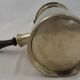Christofle large chocolate pot marked with the shipping company Chargeurs Réunis.