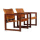 Pair of Ikea Diana Safari chairs by Karin Mobring 1970s
