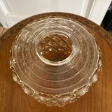 Amber glass swing vintage shade