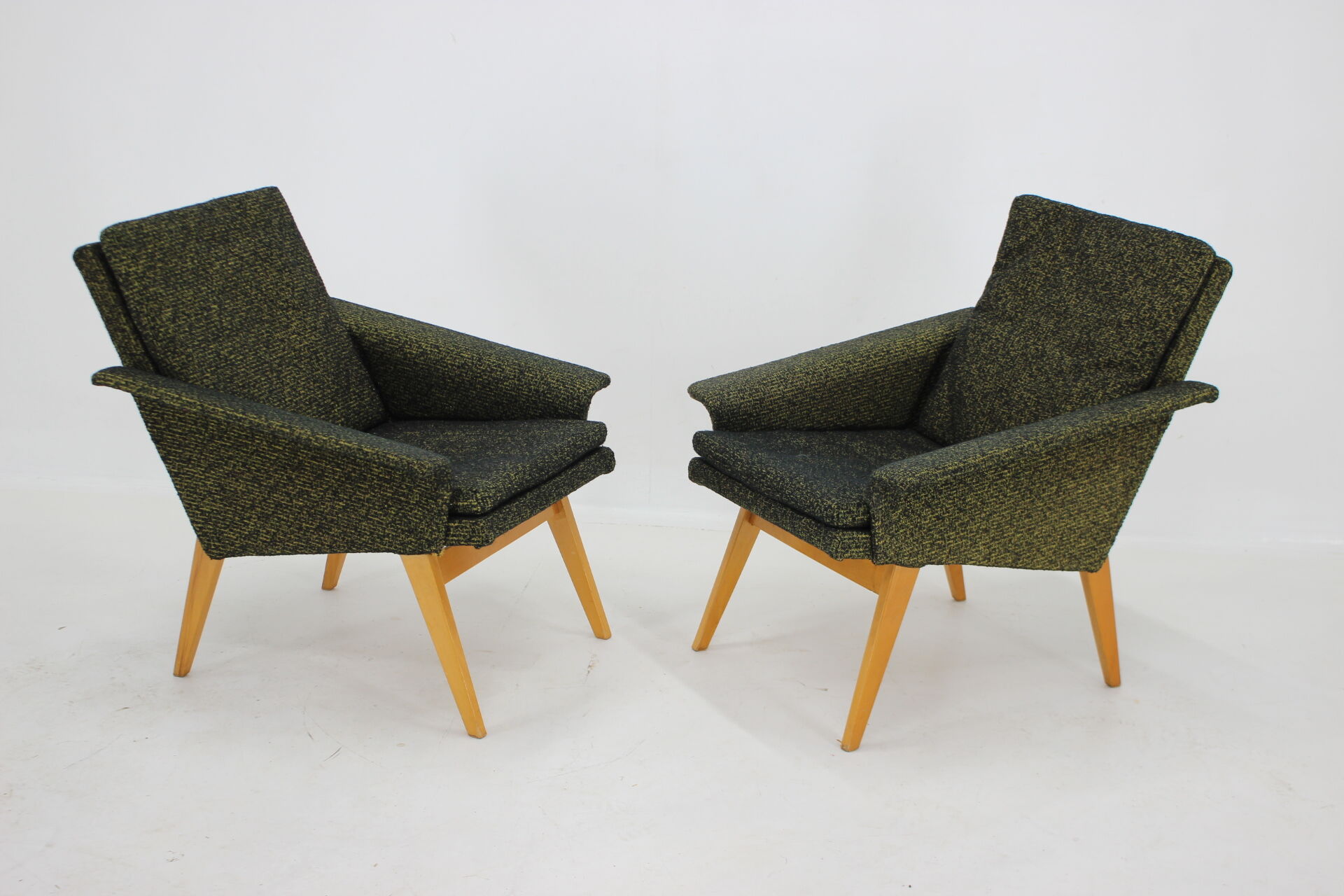 1960s Design Armchairs, Czechoslovakia