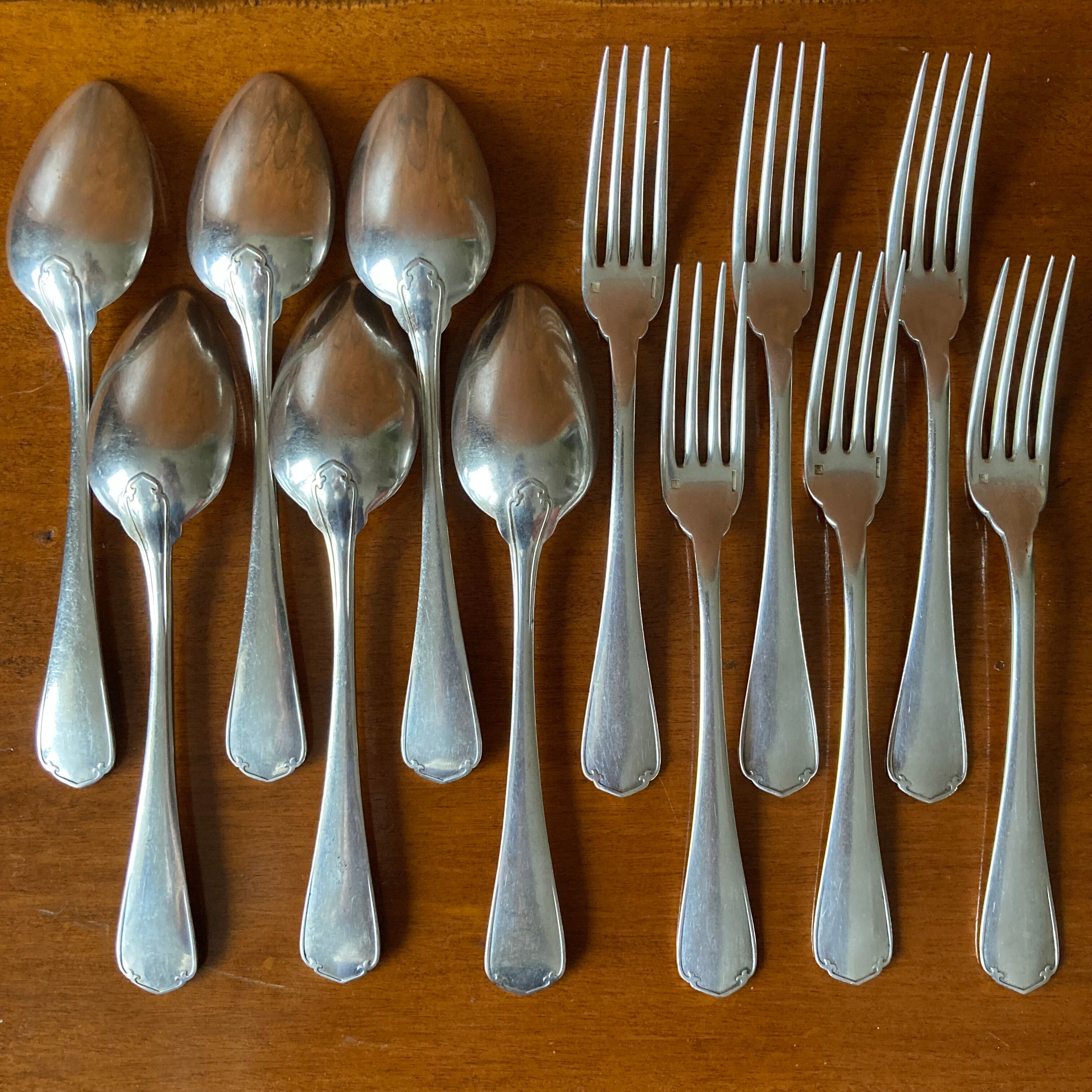 Christofle mod. cutlery CTF18 for 6 people