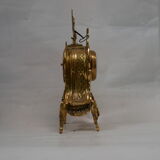 old bronze cartel golden style Louis XV vintage rockery 1980