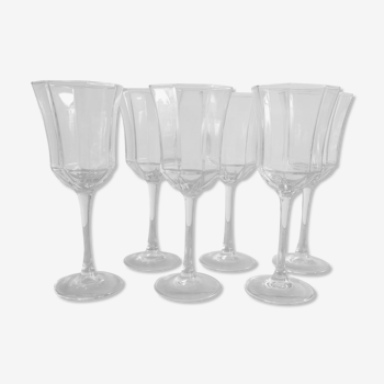 Service of 6 water glasses Luminarc France
