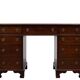 English mahogany desk, 1850s