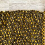 Moroccan Berber rug made of pure wool, handcrafted, size 140 x 260 cm.