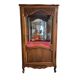 Vitrine de style Louis XV en merisier – Fabrication française UNIFA