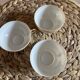Japanese eggshell tea service cups