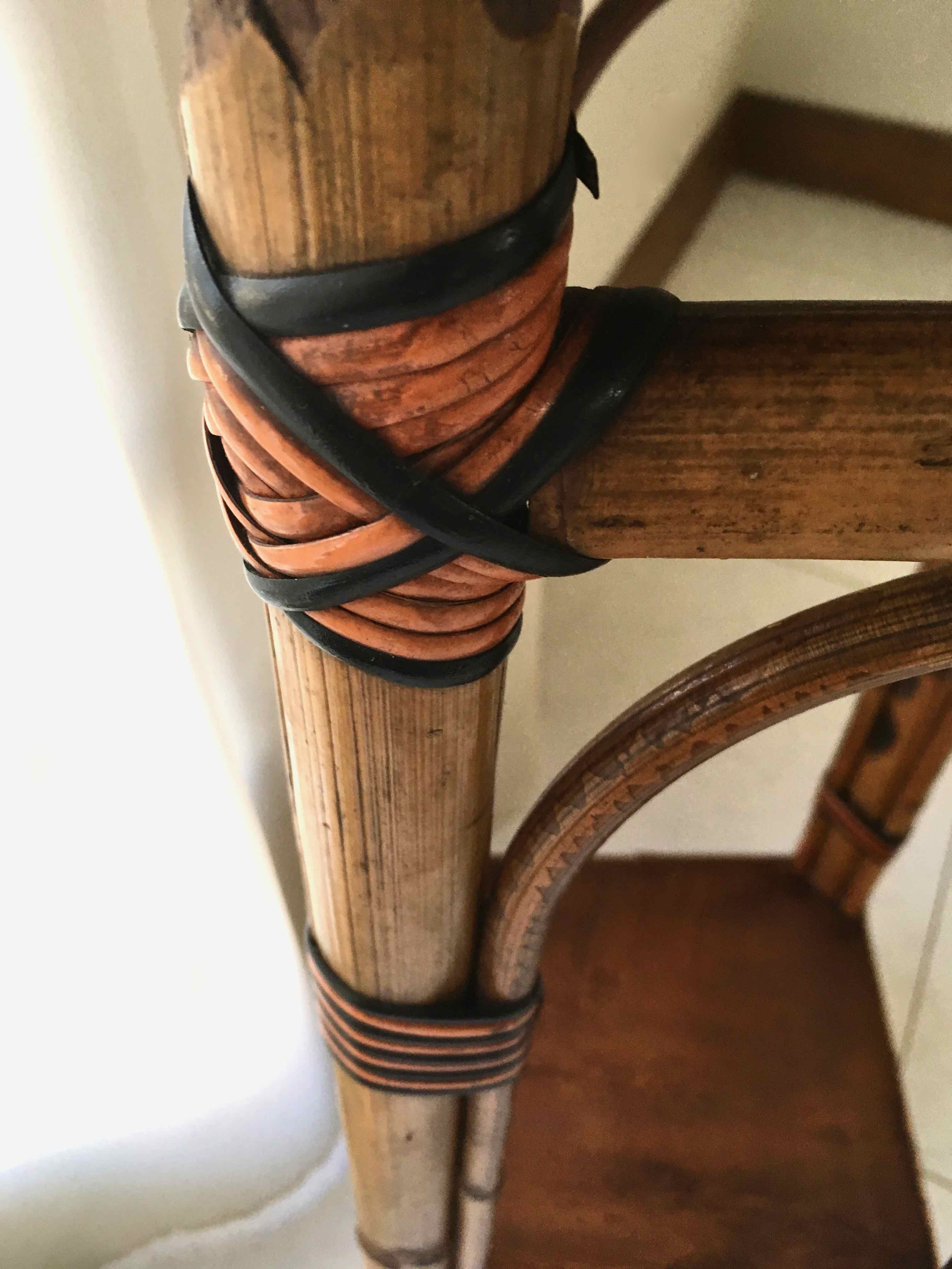 Bamboo and wicker harness 1970