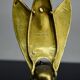 Sculptural ashtray in the shape of a giant fly in brass, Italy, circa 1950.