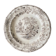 English earthenware plate floral decoration Colandine - F. Primavesi & Son