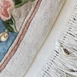 Vintage Chinese carpet round diam 180cm