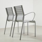 Pietro Arosio Pair of Mirandolina Chairs for Zanotta Italy 1993
