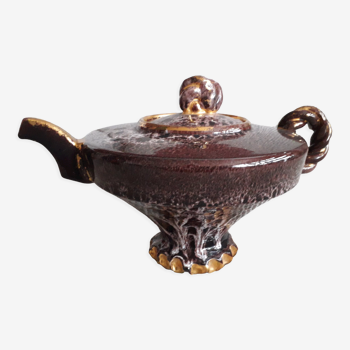 Very original Vallauris teapot signed Marius Giuge