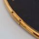 Brass mirror 60cm, 1960s
