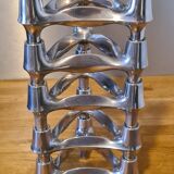 5 vintage Nagel Stoff candle holders