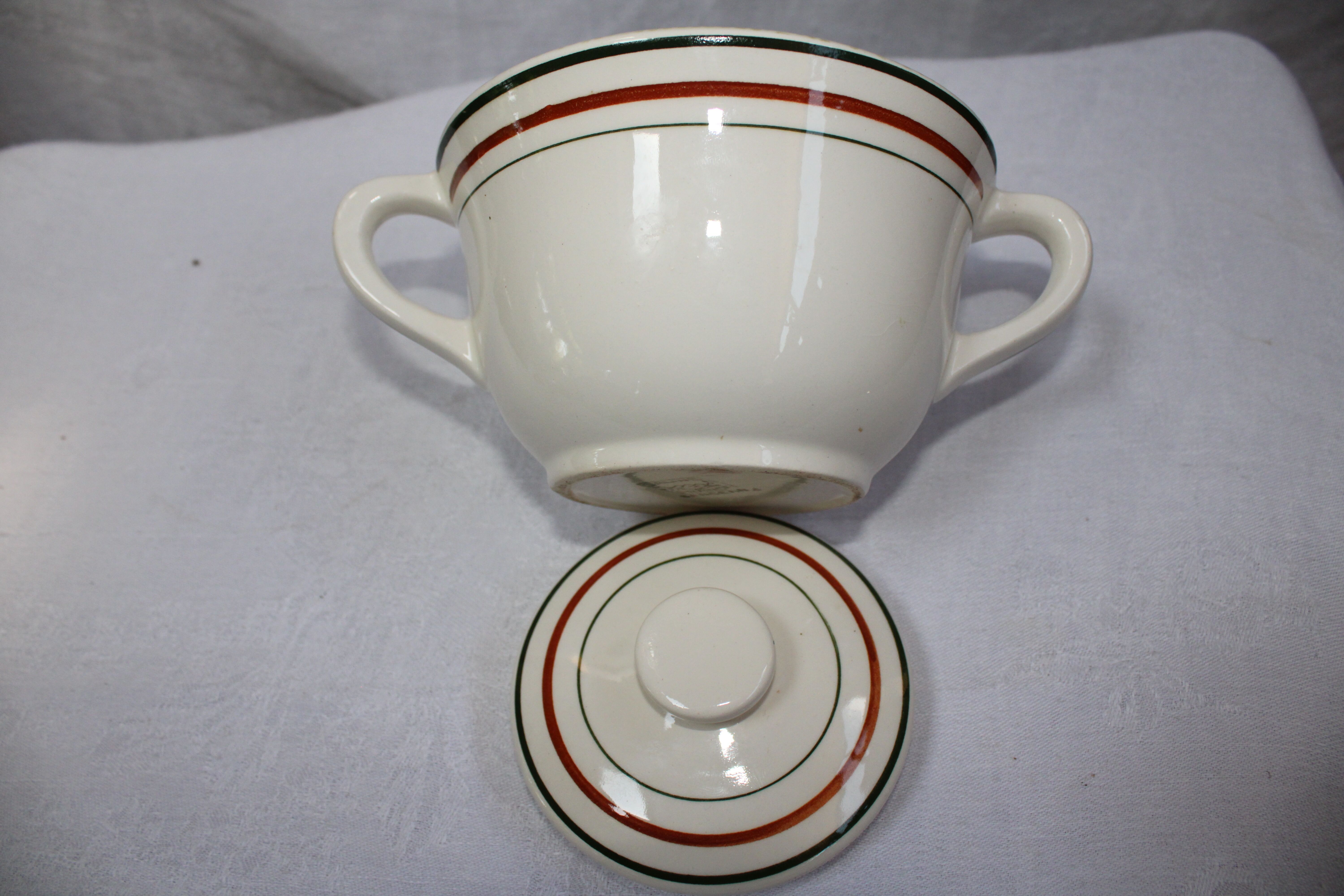 Sugar bowl Salins France model sancerre