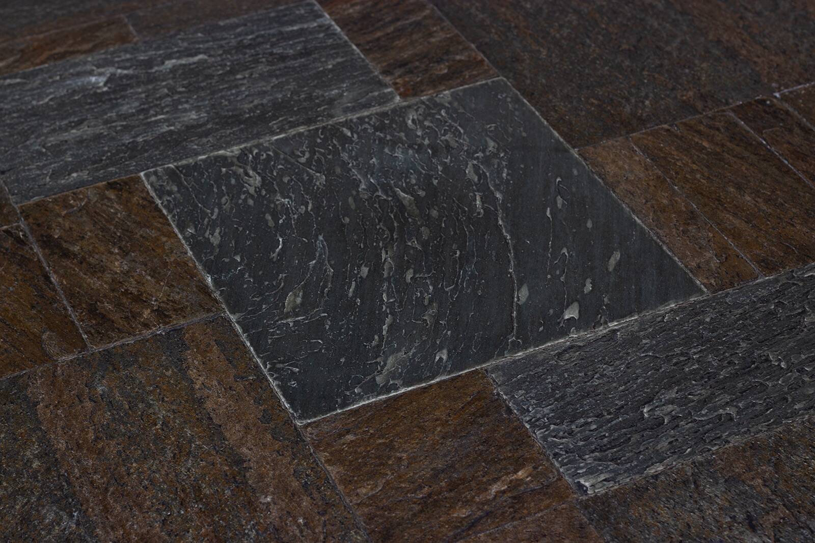 Paul Kingma Modernist Stone and Mosaic Coffee Table 1970s