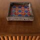 Mid-century space age ceramic ashtray, Aldo Londi Bitossi Italy 1970s