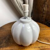 White ceramic lamp base