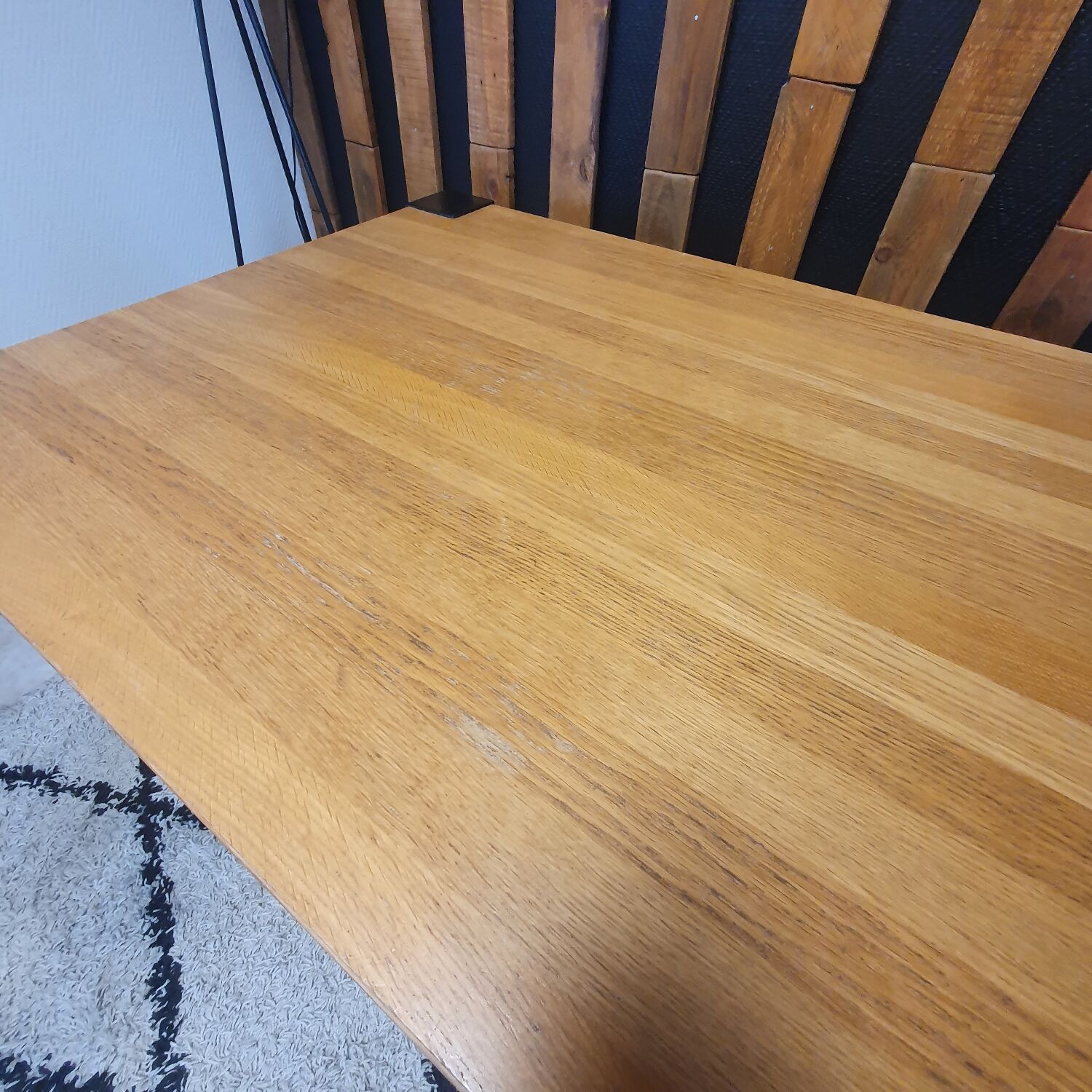 Industrial dining table