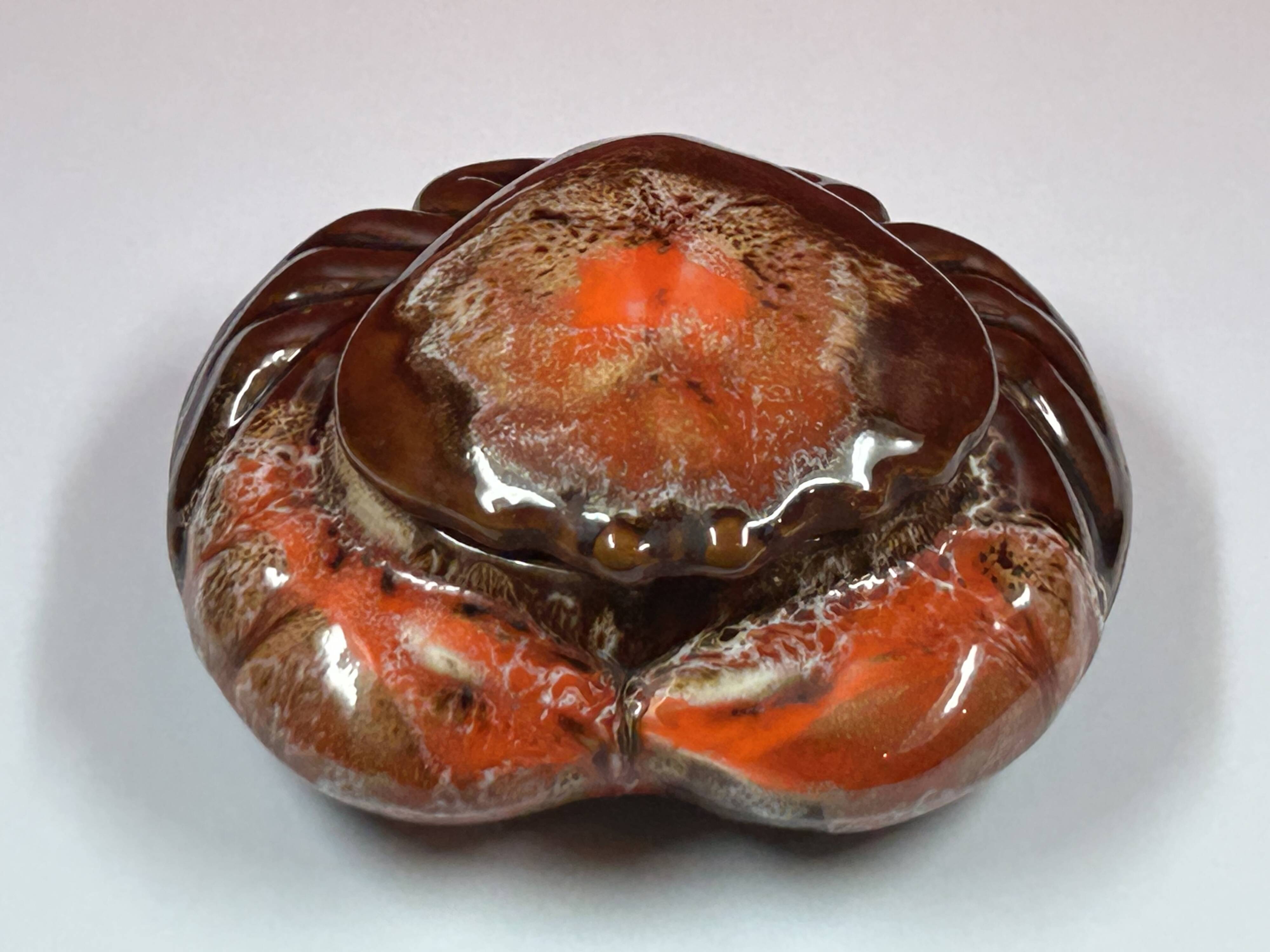 Boîte, vide poche, bonbonnière zoomorphe Vallauris 13,5 x 12 x 7 cm