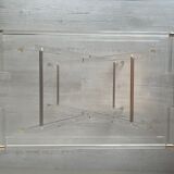 Small side table in Plexiglas 1970