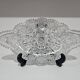 Starry Pattern Crystal Bowl, American, American Brilliant Cut Glass, 1920s.
