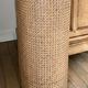 Bread hutch in oak wood and canning made in france 50s