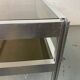 Aluminum and Glass Desk