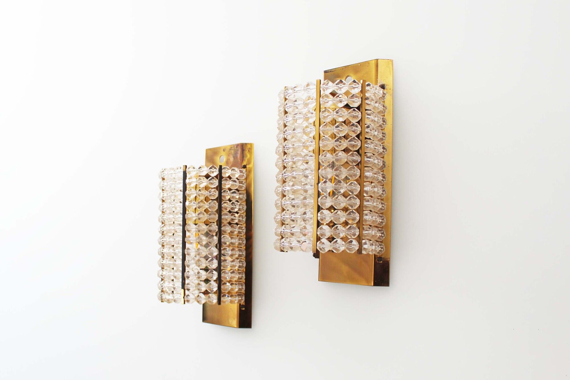 Austrian set of wall lamps by Emil Stejnar for Rupert Nikoll