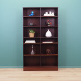 Mahogany bookcase, Danish design, 70's, production: Denmark